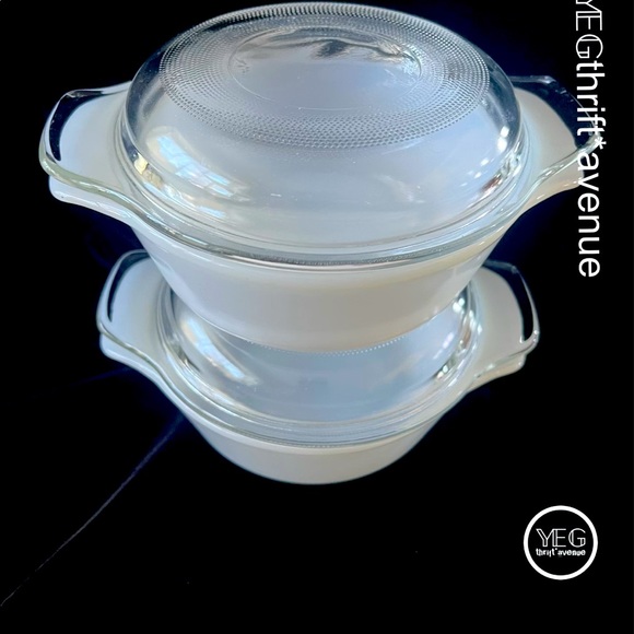 2 Vintage FireKing Refrigerator dishes - Picture 3 of 4